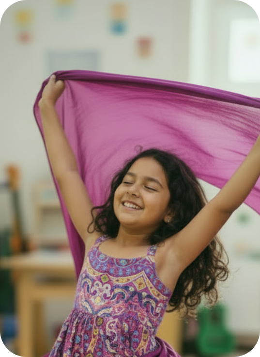 A group of babies and parents enjoying class activities.